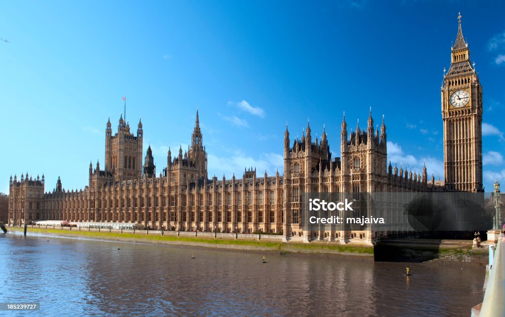 Casas do Parlamento, Londres - Foto de stock de Casas do Parlamento - Cidade de Westminster royalty-free