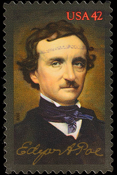 istock USA Edgar Allan Poe postage stamp 185239765