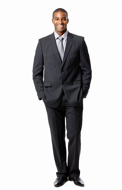 istock Handsome Businessman in a Suit - Isolated 185239887