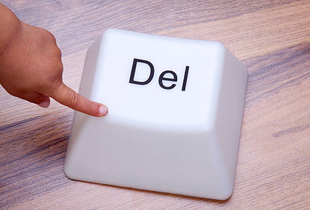 Del Button Computer Keyboard Delete Key Stock Photos, Pictures & Royalty-Free Images - iStock