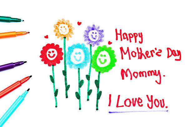Child's Mother's Day Drawing
