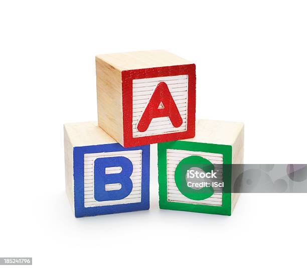 Building Blocks Abc Stock Photo - Download Image Now - Alphabetical Order, Toy Block, Alphabet