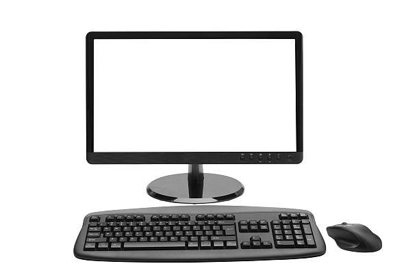 istock Computer Monitor and Keyboard 185241827