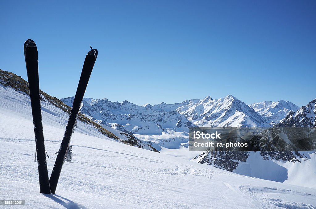 Лыжи спорт - Стоковые фото Австрия роялти-фри