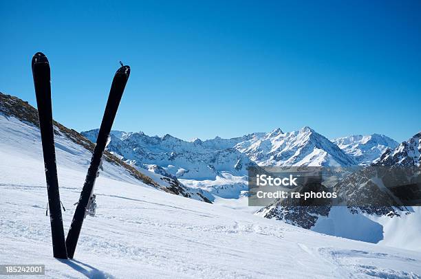Лыжи Спорт — стоковые фотографии и другие картинки Австрия - Австрия, Без людей, Гора