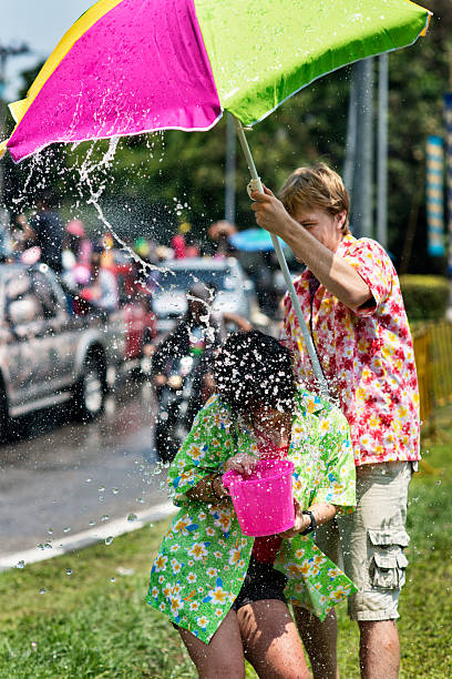 istock Song Khran Fun - Thai New year 185242071