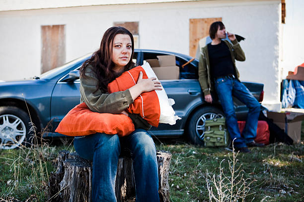 Homeless Woman and Man