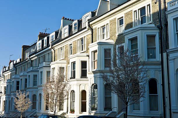 istock London Architecture: classic Notting Hill houses 185242783