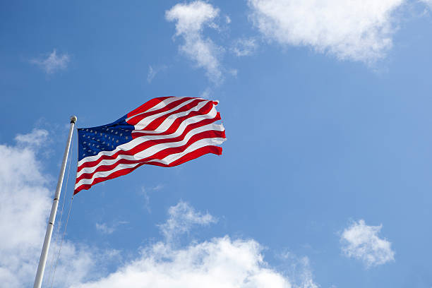 drapeau américain - angio photos et images de collection