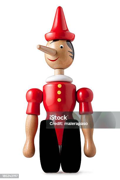 Pinocchio Stockfoto und mehr Bilder von Pinocchio - Pinocchio, Clipping Path, Figur