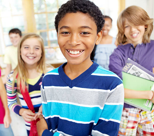 istock Ready to meet my new classmates 185243659