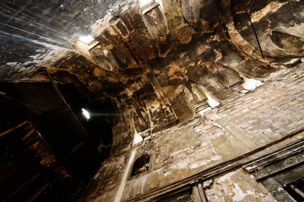 Ceiling of an old historic building