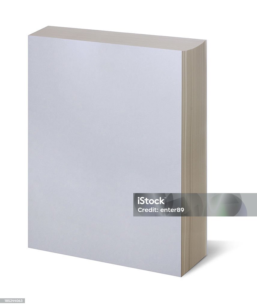 Libro blanco en blanco - Foto de stock de Libro libre de derechos