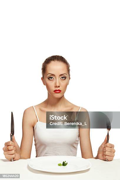 Foto de Fome Jovem Mulher Em Uma Dieta e mais fotos de stock de 20 Anos - 20 Anos, Abaixo do peso, Adulto
