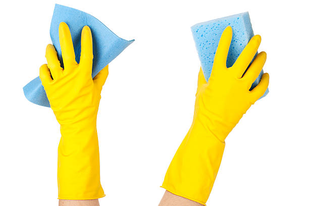 Cleaning cleaning with  rag and Sponge bath sponge photos stock pictures, royalty-free photos & images