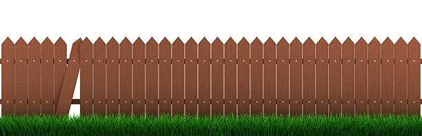istock Wooden fence 185245182