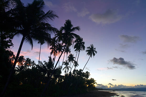 istock Indonesia, North Maluku, Halmahera, island sunset. 185245284