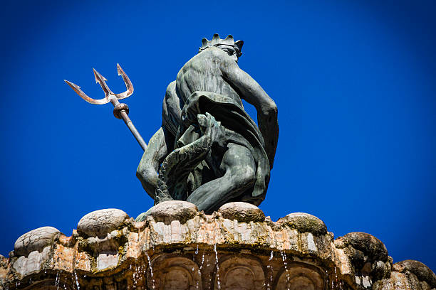 istock Neptune Fountain, Trento 185245302