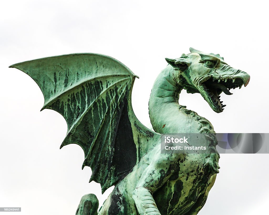 Slovenia - Ljubljana Dragon Ljubljana Dragon, Slovenia.  Color Image Stock Photo