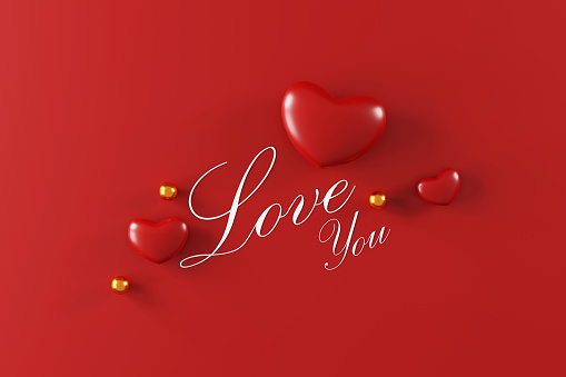 red love word