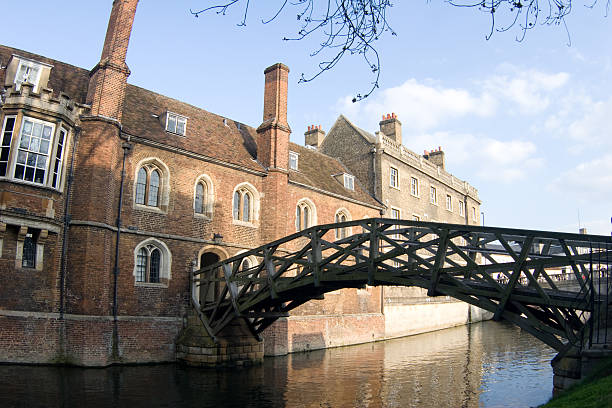 istock Mathematical Bridge, Queens College Cambridge 185246007