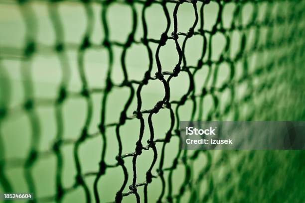 Tennis Court Net Stock Photo - Download Image Now - Macrophotography, Tennis, Sports Court