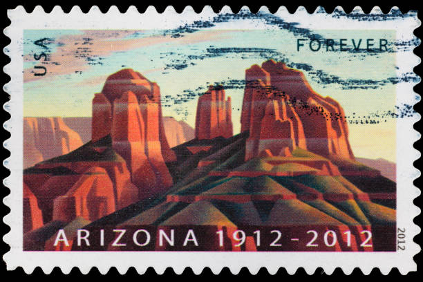 istock USA Arizona postage stamp 185247234