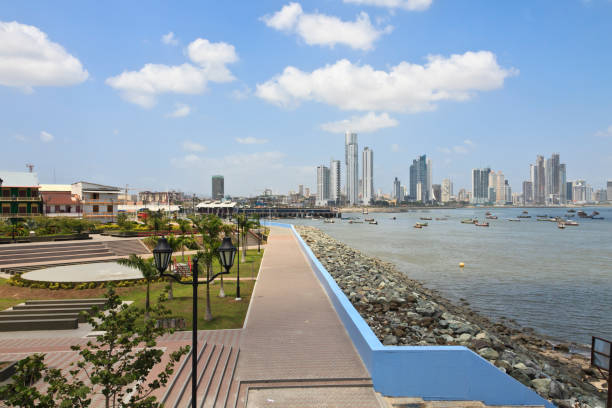 istock Panama City: Promenade Near Casco Viejo 185247321