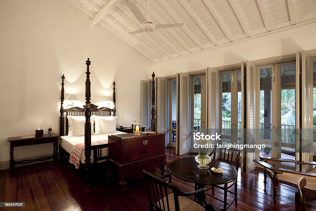 villa Quarto de hotel - Royalty-free Casa de Campo - Estrutura construída Foto de stock