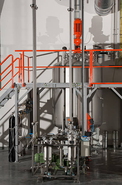 istock Modern chemical plant. Havy industry 185247754