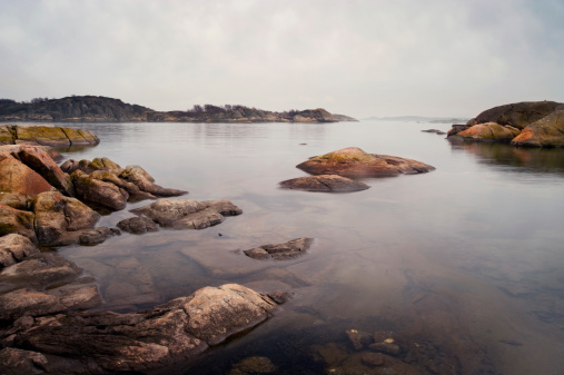 View at the the swedish archipelago