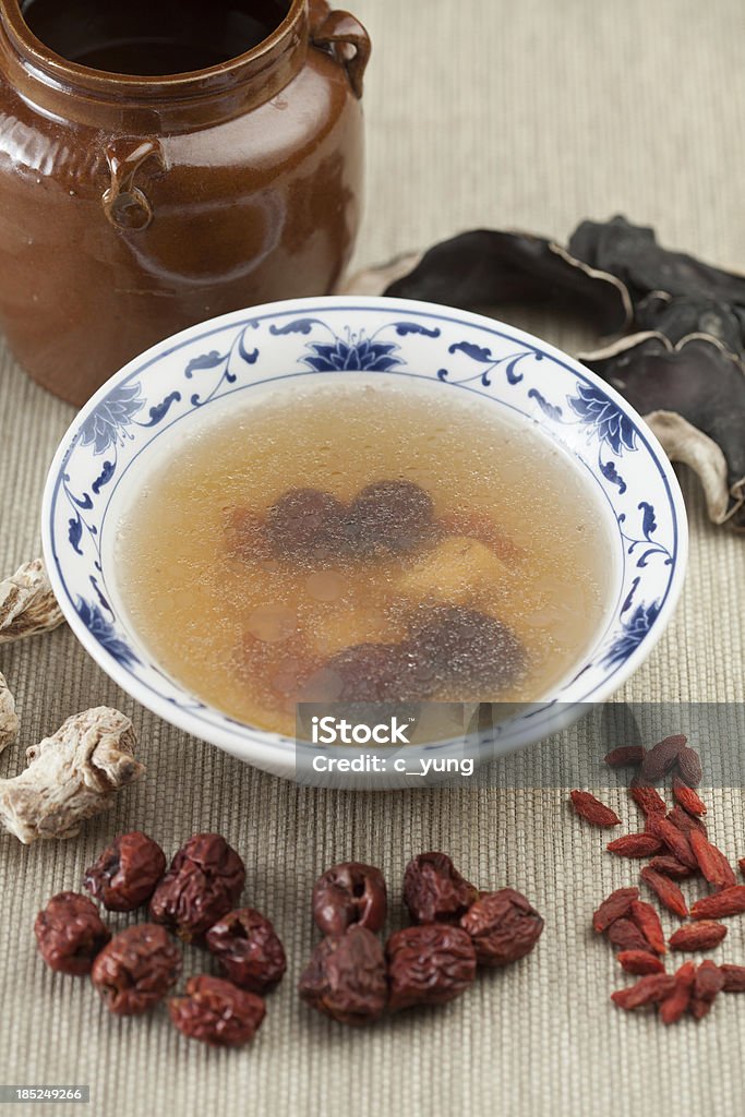 Данг Gui суп - Стоковые фото Китайская растительная медицина роялти-фри