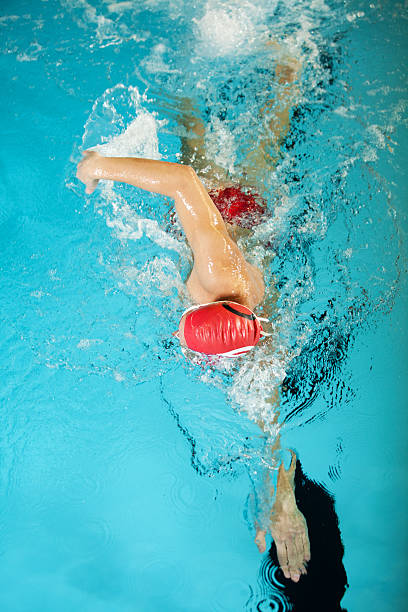 istock Swimming the crowl style 185249599