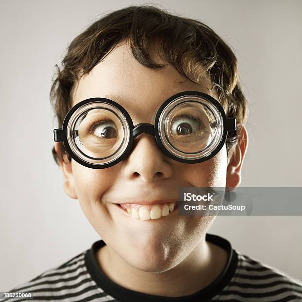 Uncool Jungen Stockfoto und mehr Bilder von Brille - Brille, Menschliches Gesicht, Männer