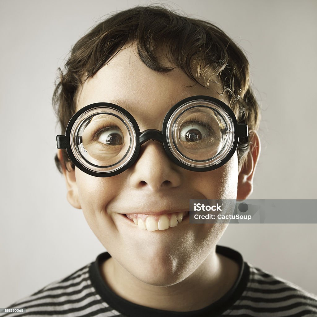 Nerd niño - Foto de stock de Gafas libre de derechos