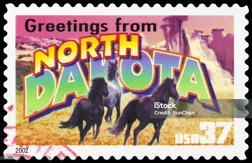 Dakota do Norte - Royalty-free Cumprimentar Foto de stock