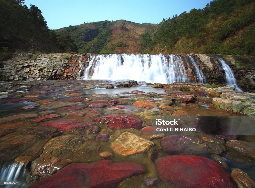 waterfalls "waterfall in guilin,china" Autumn Stock Photo