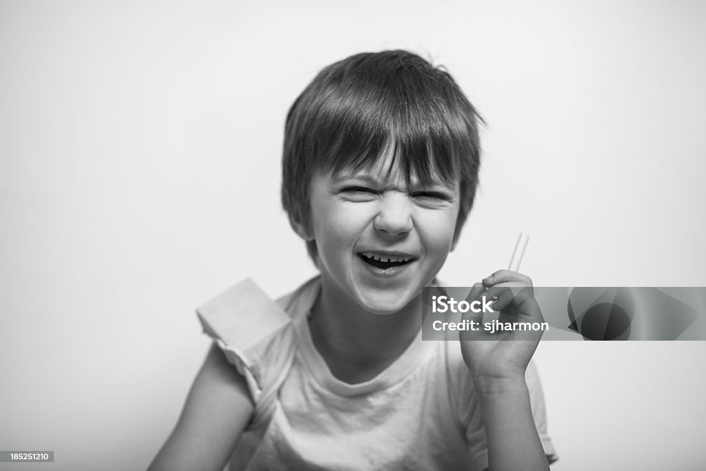 Young Boy con cigarrillo en parte, Riendo - Foto de stock de 1950-1959 libre de derechos