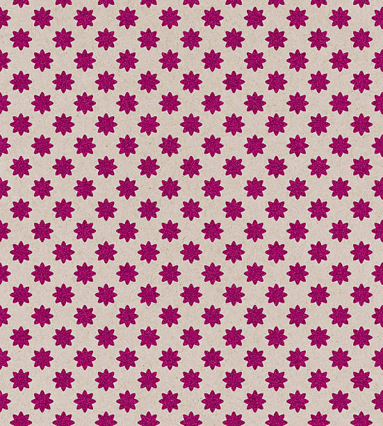 istock paper with purple glitter flower design 185251360