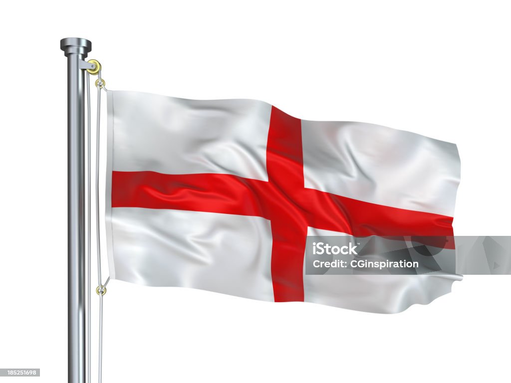 Bandeira de Inglaterra - Royalty-free Bandeira Inglesa Foto de stock