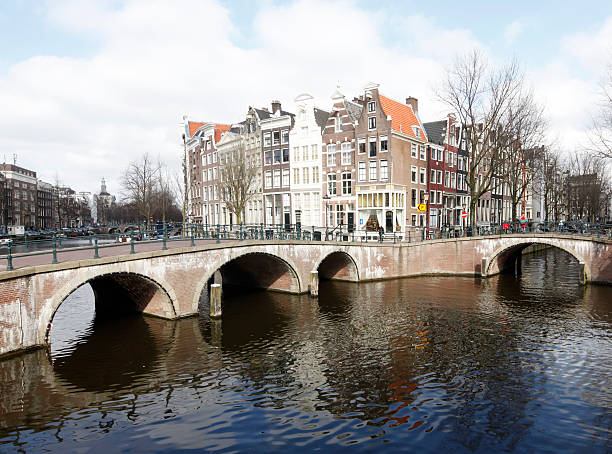 amsterdam - keizersgracht stock-fotos und bilder