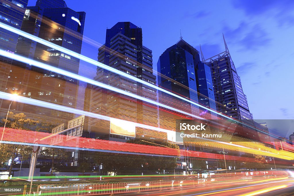 Città di notte - Foto stock royalty-free di Affari