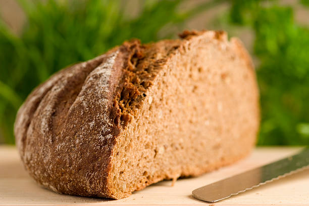 istock Country Bread, Farmer's Bread, Wholemeal Bread, Potato Bread 185255293