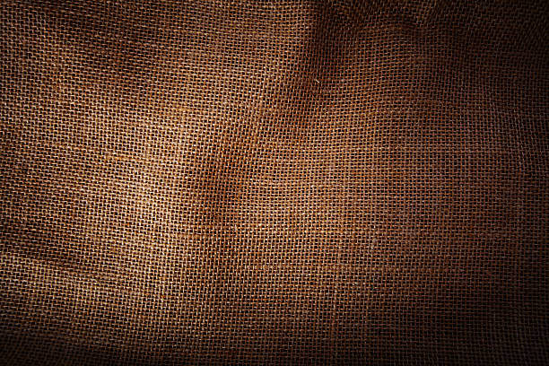 aniagem de cânhamo textura de fundo - burlap textured textured effect textile imagens e fotografias de stock