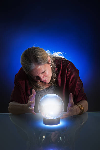 istock Gypsy Fortune Teller Woman Predicting Future 185255428