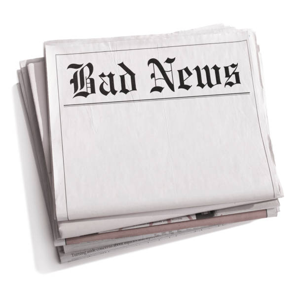istock Newspaper Headlines Bad News 185256141