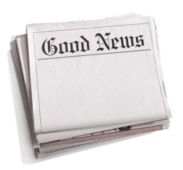 istock Newspaper Section Good News 185256145