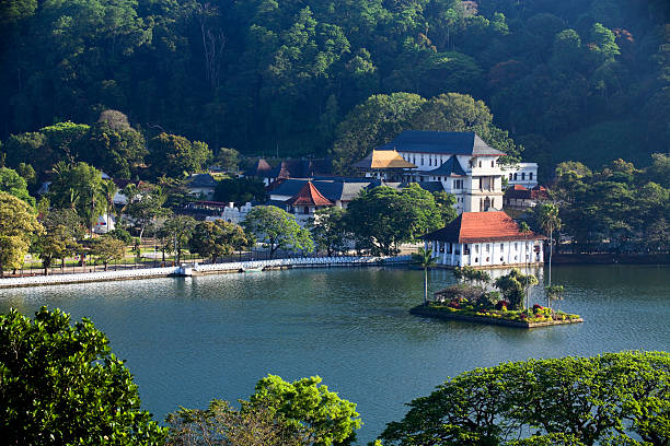 Landscape view of Kandy, Sri Lanka
