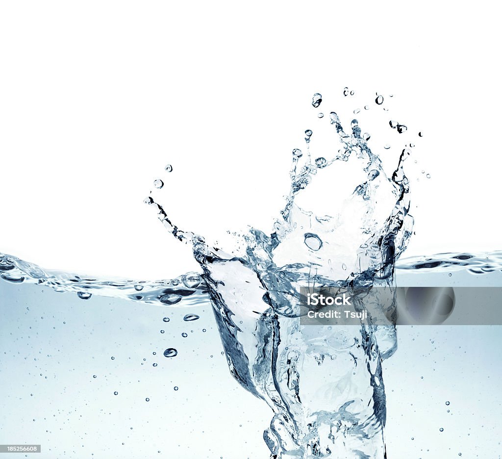 Wody splash - Zbiór zdjęć royalty-free (Woda)