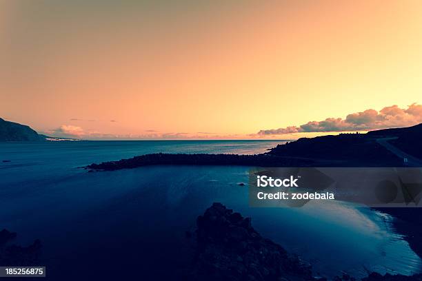 Isole Canarie Paesaggio Marino Al Tramonto - Fotografie stock e altre immagini di Acqua - Acqua, Alba - Crepuscolo, Bellezza naturale